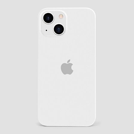Smcase iPhone 13 Mini Kılıf Kamera Korumalı PP Hayalet Silikon