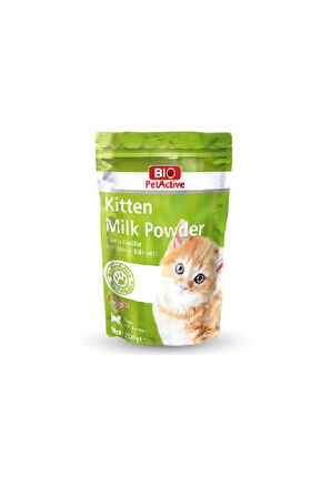 Bio PetActive Kitten Milk Powder Yavru Kedi Süt Tozu 200 Gr.