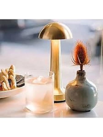 Şarjlı Dokunmatik Masa ve Gece Lambası- Dimmerli ve Enerji Tasarruflu LED Işık Abajür Lamba