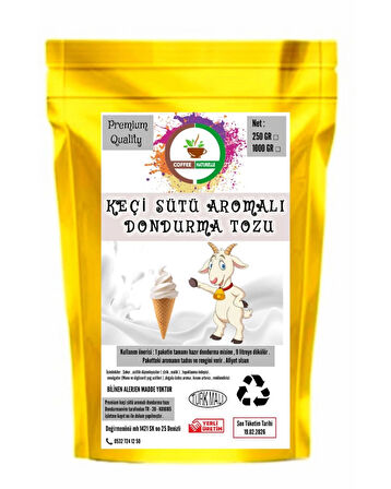 Keçisütü Dondurma aroması250 gr