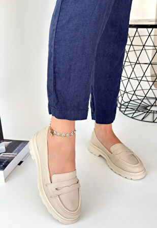 Narli Bej Cilt Oxford Ayakkabı