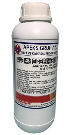 Apeks Degreaser S Konsantre Su Bazlı Yağ Temizleyici - 1 Kg