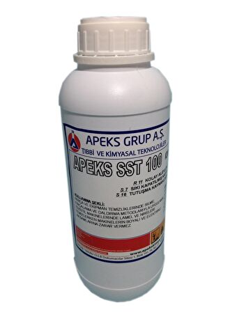 APEKS SST 100 Kokusuz Endüstriyel Kapalı Devre Temizlik Solventi - 1 Lt