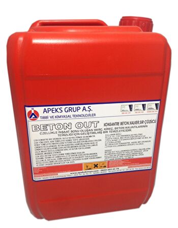 BETON OUT Konsantre Beton, Kalker, Sır Çözücü - 5 Kg