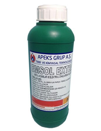 EMSOL EXTRA Hoş Kokulu Endüstriyel Tip Yağ Temizleme Solventi - 1 Kg