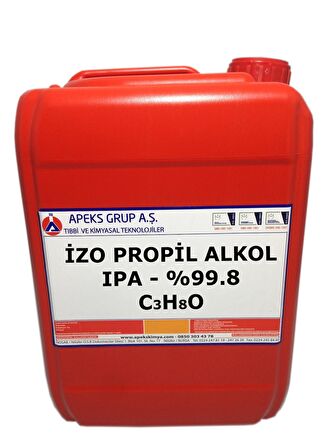 İZO PROPİL ALKOL - %99.8 - 10 Lt