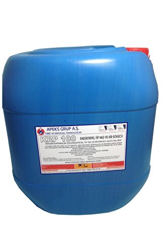 KRP 100 Endüstriyel Tip Yağ, Kir ve Leke Sökücü Uçucu Solvent - 30 Kg