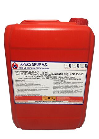 METNOX Güçlü Pas Sökücü - 5 Kg