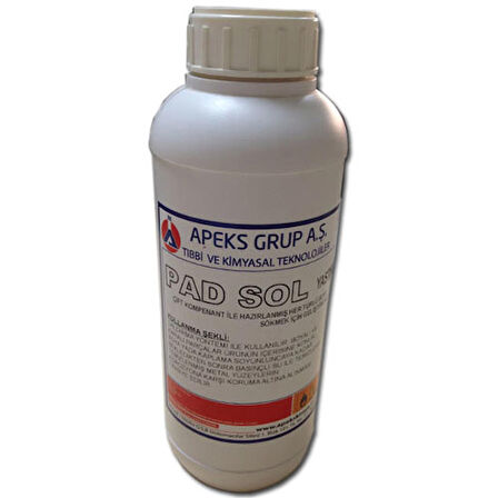 PAD SOL YASTIKLI JANT TEMİZLEME SOLVENTİ - 1 Kg