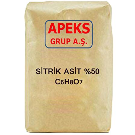 SİTRİK ASİT (MONOHİDRAT) - %99 - 10 Kg