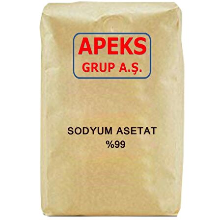 SODYUM ASETAT - %99 - 5 Kg