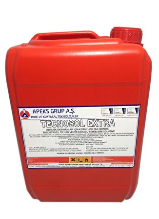 TECNOSOL EXTRA Metal ,Tekstil ,Plastik ve Kalıp Temizleme ve Koruyucu - 10 Lt