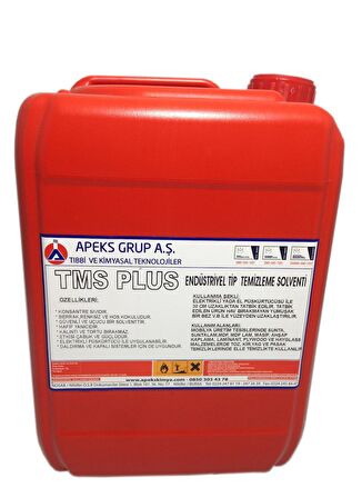 TMS PLUS Hoş Kokulu ve Güçlü Mobilya Temizleme Solventi - 5 Kg