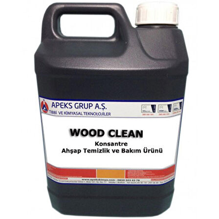 WOOD CLEAN Konsantre Ahşap Temizlik ve Bakım Ürünü - 5 Kg