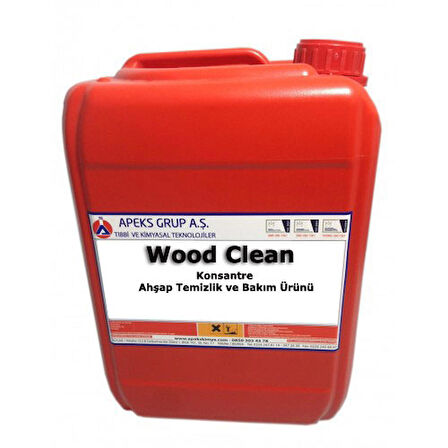 WOOD CLEAN Konsantre Ahşap Temizlik ve Bakım Ürünü - 10 Kg