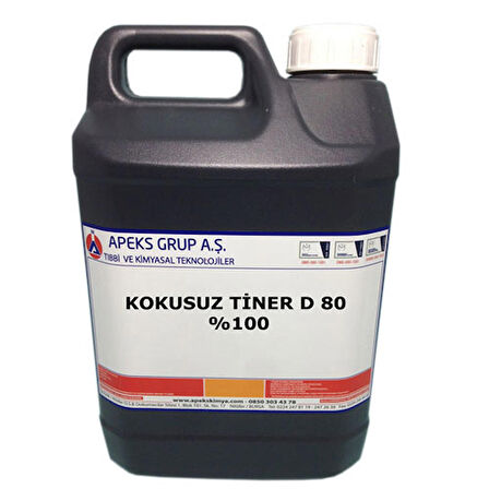 KOKUSUZ TİNER D-80 - %100 - 5 Lt