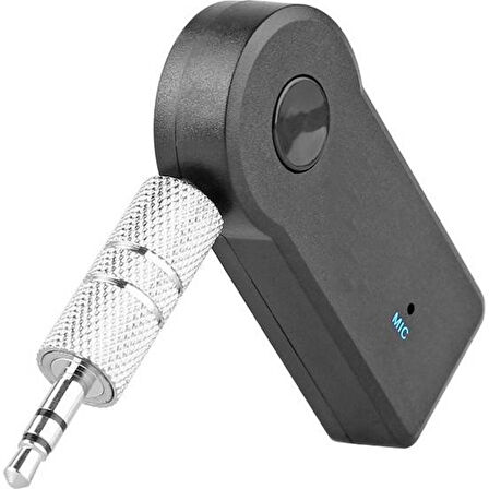Bluetooth Araç Kiti Aux Şarjlı Transmitter Mikrofonlu Oto Mp3 Çalar Teybe Takılır