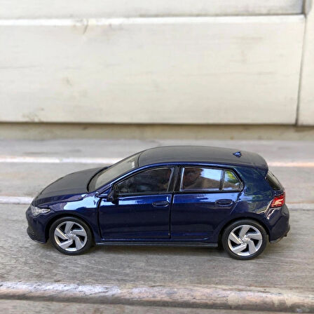 Welly Volkswagen Golf 8 GTI Diecast Metal Araba Model Araba Oyuncak Araba Çek Bırak Araba 12 Cm