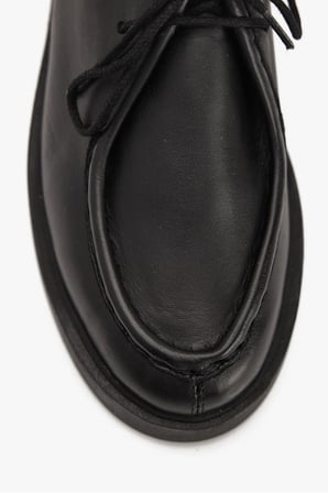 Kadın Deri Günlük Ayakkabı – Bağcıklı Hakiki Süet Loafer