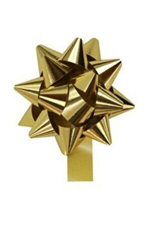 FİYONK YILDIZ METALİK GOLD 10CM 2'Lİ