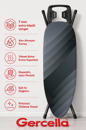 (HEDİYELİ) POLO ÜTÜ MASASI KILIFI BEZİ ÖRTÜSÜ
