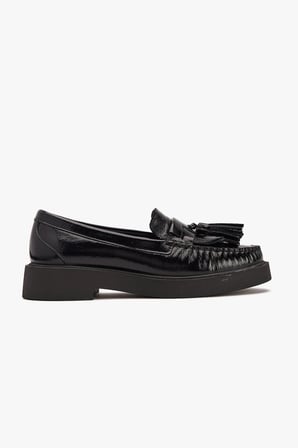 Kadın Hakiki Süet Püsküllü Loafer