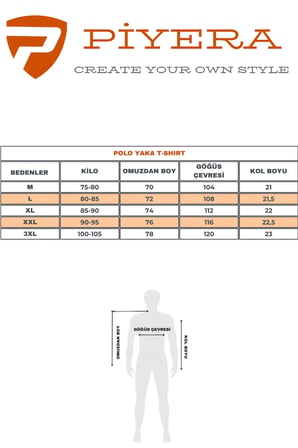 Erkek Yeşil Amerikan Pike Kumaş Polo Yaka Ribana Kısa Kollu T-shirt - 134