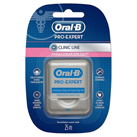 Oral-B Diş İpi Pro-Expert Clinic Line 25 M