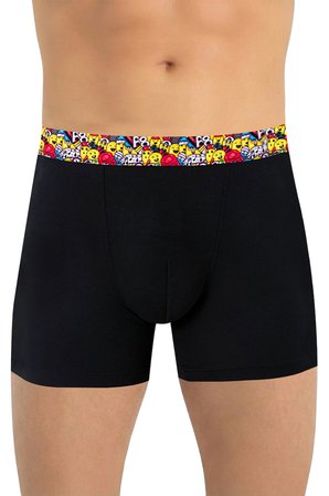 Just Inner Erkek Modal Boxer Meyve Desenli Konfor Odaklı Tasarım (135000)