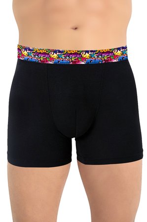 Just Inner Erkek Modal Boxer Meyve Desenli Konfor Odaklı Tasarım (135000)