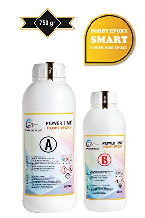 750 gram Hobby Epoxy Smart/ Şeffaf Epoksi Reçine Ince Döküm