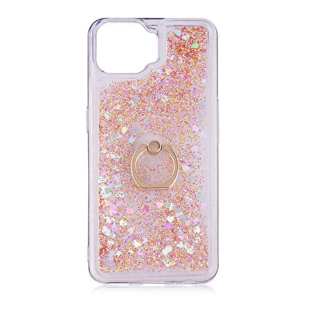 Smcase Oppo A73 Kılıf Sulu Yüzüklü Milce Silikon