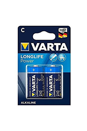 Longlife Power 2 C Alkalin Pil