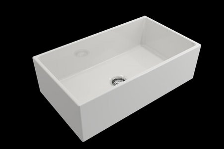 Bocchi Contempo Mutfak Eviyesi 84x48 Cm Parlak Beyaz 1352-001-0120-03