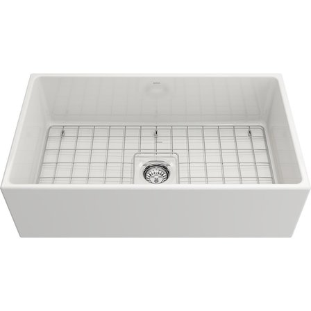 Bocchi Contempo Mutfak Eviyesi 84x48 Cm Parlak Beyaz 1352-001-0120-03