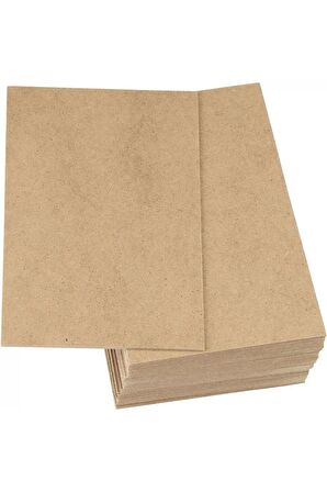 3mm 35x50 Cm 3 Adet Ham Mdf, Mdf Levha, Duralit, Resim Altlığı