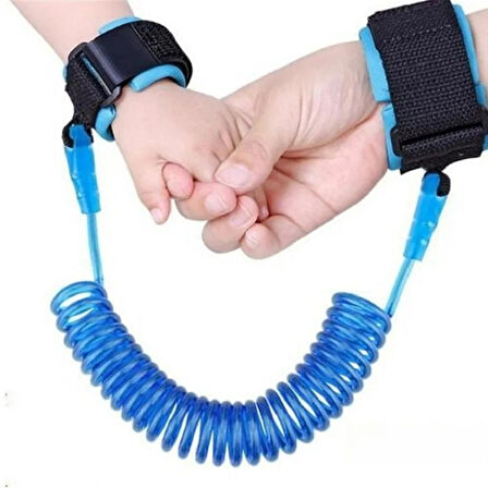 HpyTech Kaybolmayı Engelleyen Çocuk Bilekliği  Kilitli ve Esnek Halatlı Model Anti-Kayıp Emniyet Halatı