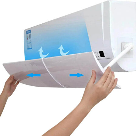 HpyTech Klima Üfleme Önleyici  Soğuk Hava Yönlendirici Panel , Evrensel Uyumlu