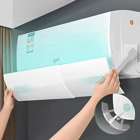 HpyTech Klima Üfleme Önleyici  Soğuk Hava Yönlendirici Panel , Evrensel Uyumlu