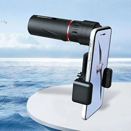 HpyTech  Mini Monoküler Dürbün 100x25| Taşınabilir ve Zoom Özellikli Teleskop - Doğa, Kamp, Seyahat için