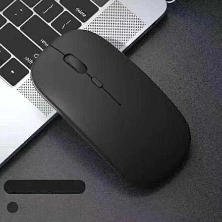 HpyTech Sessiz Bluetooth Kablosuz Mouse  Çift Modlu – Şarjlı – Ofis & Laptop Uyumlu
