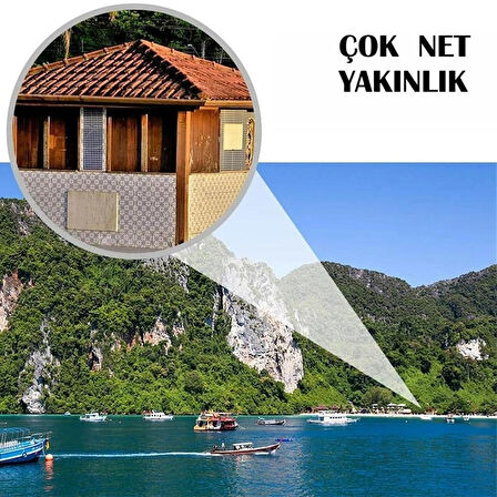 HpyTech Telefon Uyumlu  Monoküler Teleskop(50x60)  Lazerli ,Yüksek Çözünürlüklü Dış Mekan Gözlüğü