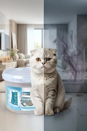Marsilya Sabunlu Bentonit Kedi Kumu 5 Lt – İnce Taneli, Güçlü Topaklanan, Ferah Koku