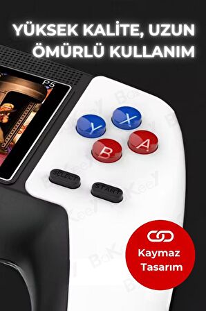  Bakeey P5 Taşınabilir 520 Oyunlu Kablosuz Oyun Konsolu Atari Oyun Konsolu Game Stick Retro Konsol