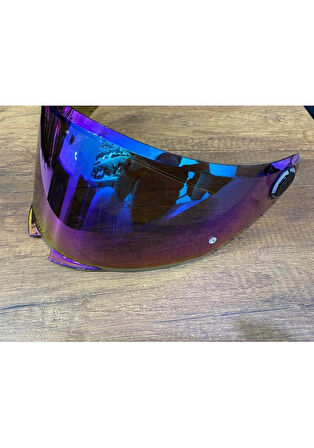 Mt Vizör V-28 İridyum Renk Kask Camı