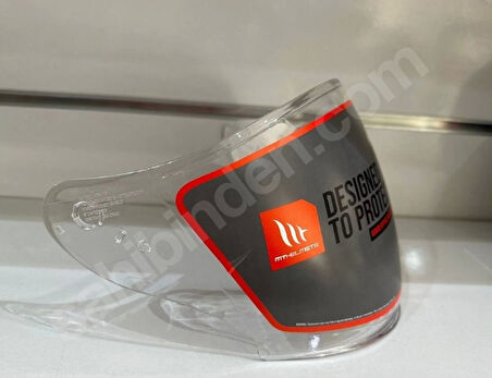 MT Şeffaf V19 Kask Camı