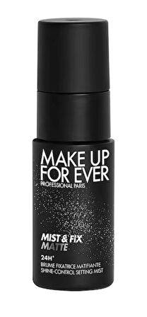 MAKE UP FOR EVER Mist & Fix Matte - Seyehat boyu sabitleyici sprey