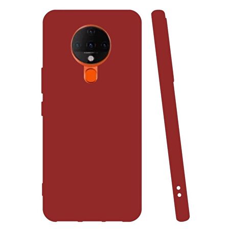 Smcase Tecno Spark 6 Kılıf Mat Biye Silikon  Nano Ekran Koruyucu