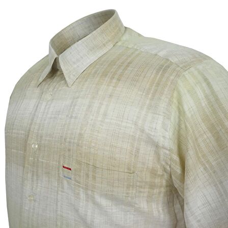 Erkek Büyük Beden Battal Boy Kısa Kollu Gömlek