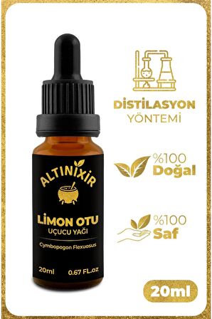 Limon Otu Uçucu Yağı 20ml